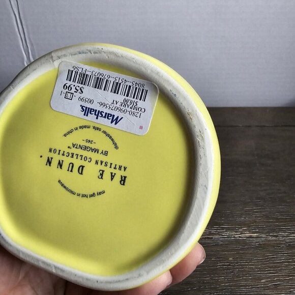 NWT Rae Dunn Artisan Little Chick Yellow Mug Easter Spring 2021 Magenta Farmhous - Picture 9 of 9